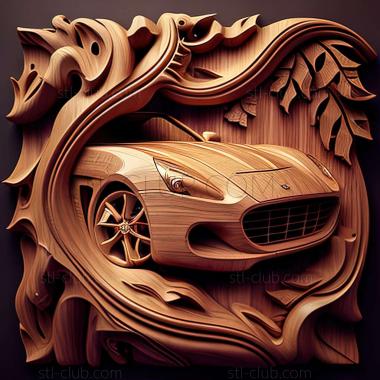 3D модель Ferrari California (STL)